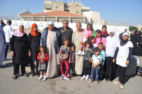  بالصور: عودة فوج جديد من حجاج مدينة اللد إلى ديارهم بسلام 